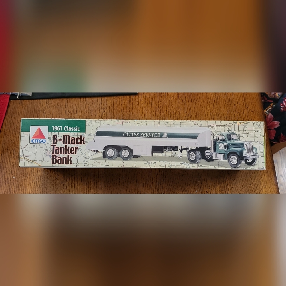 Citgo Mack B Model Tanker Truck Bank